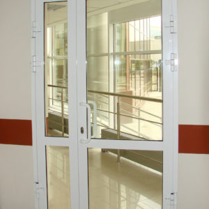 Остекленная противопожарная дверь (со стеклом) / серия FRM7379