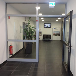 Противопожарная дверь с фрамугой / серия FRM7343